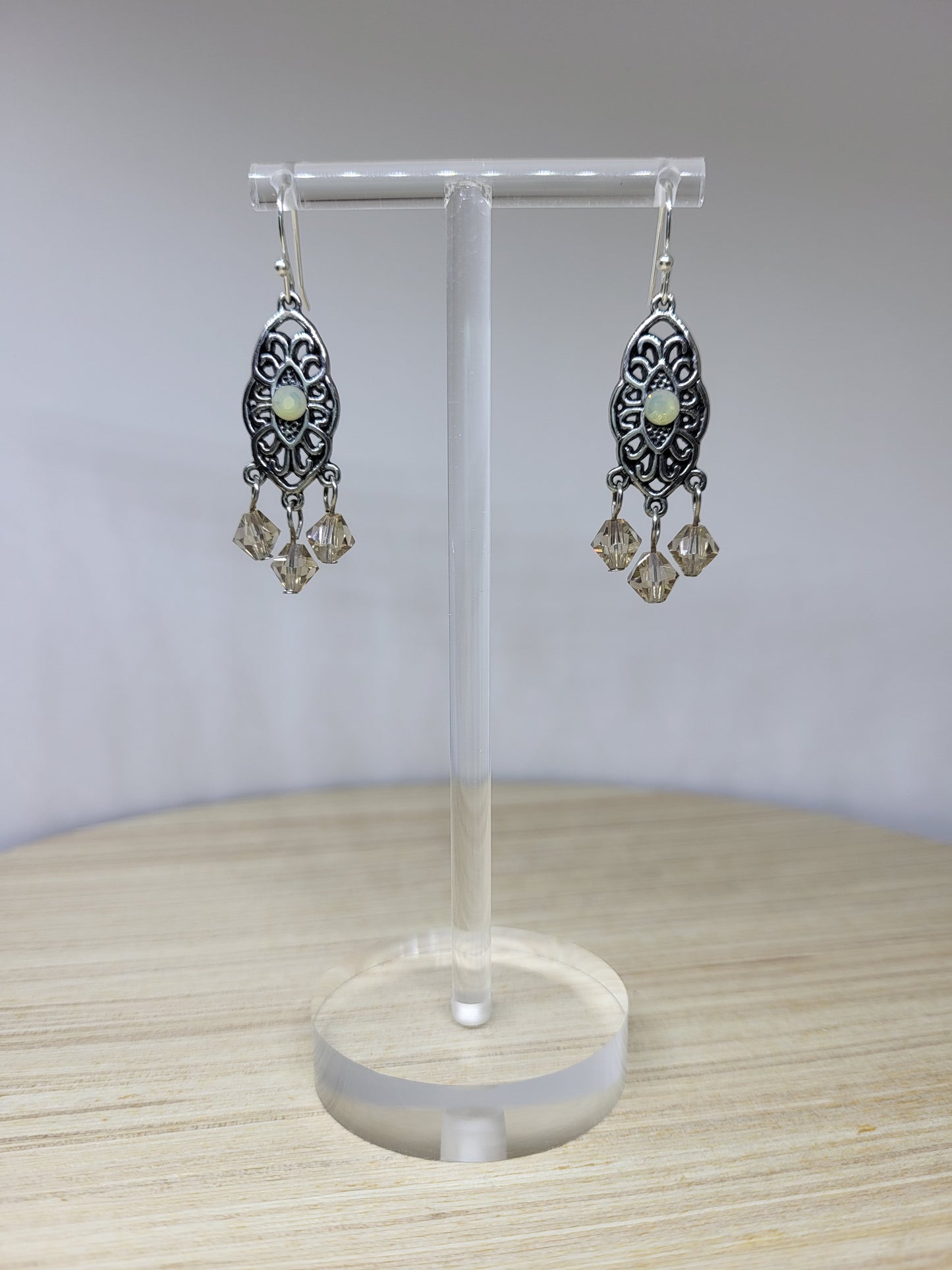 Moroccan Sand Crystal Earrings