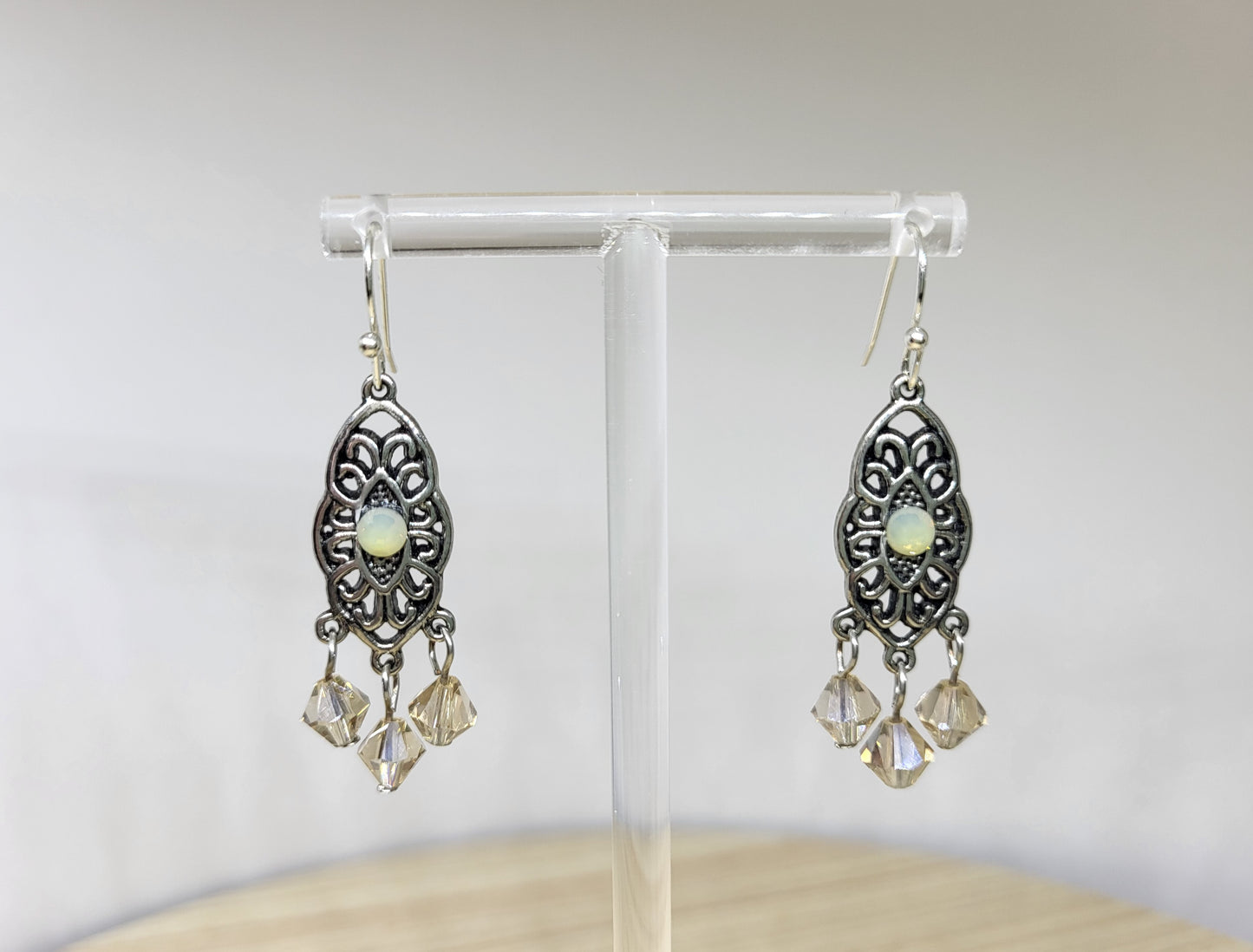 Moroccan Sand Crystal Earrings