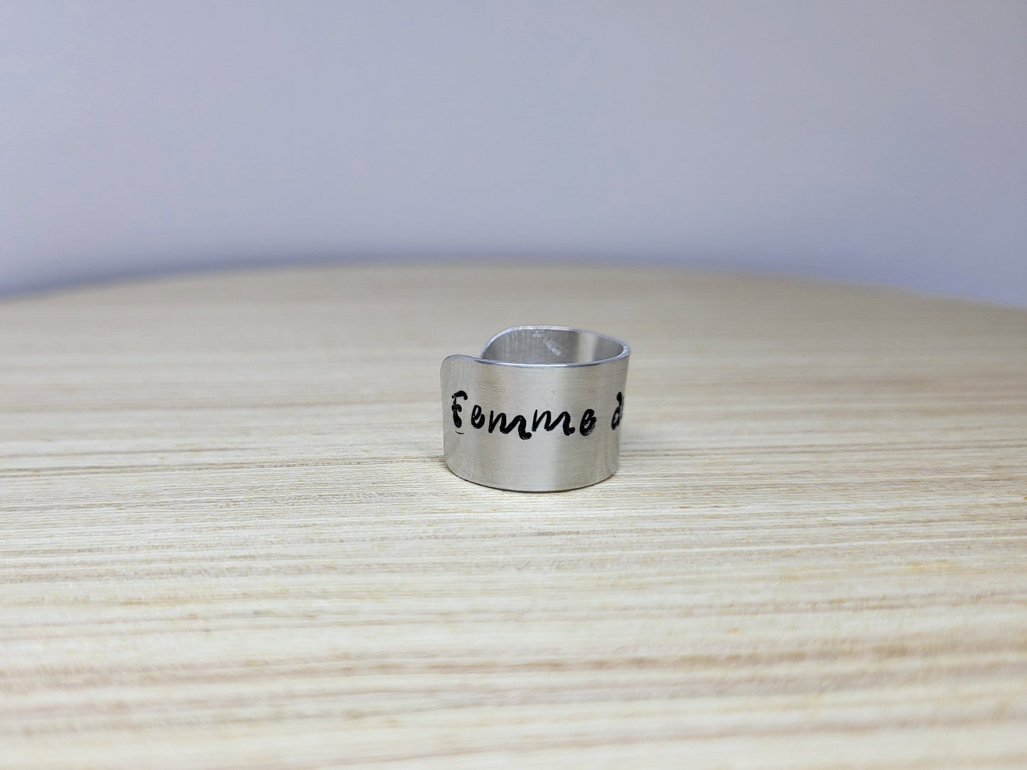 Woman Of God French Ring