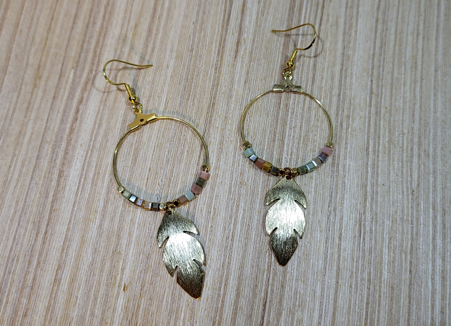 Playing In The Leaves Earrings