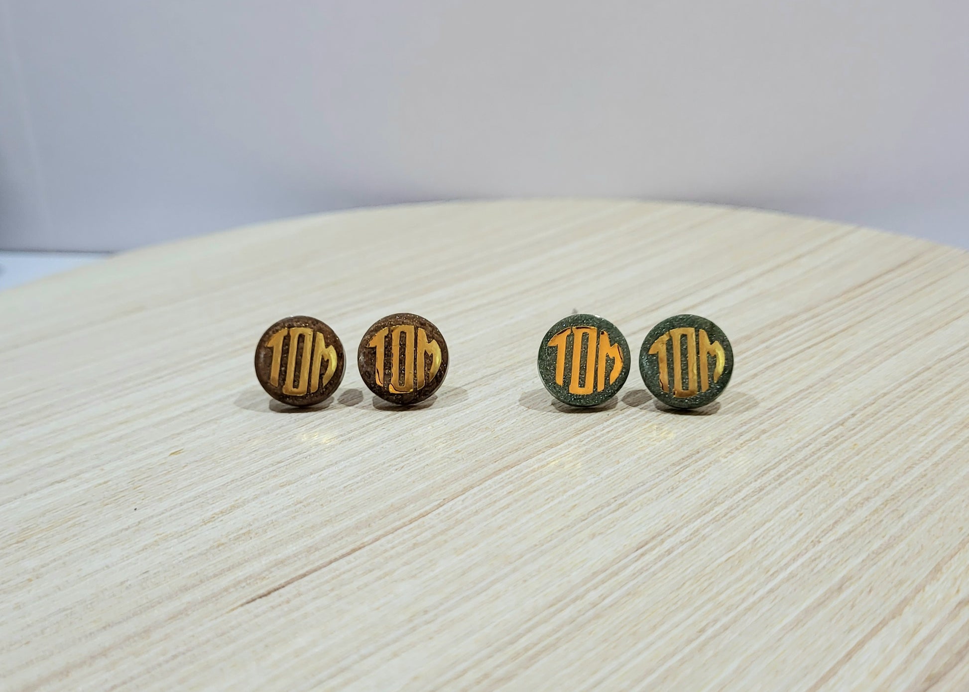 Fall Monogram Studs