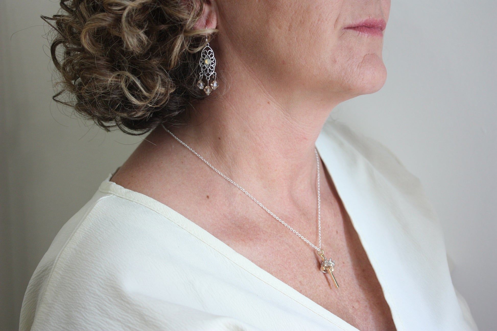 Moroccan Sand Crystal Earrings
