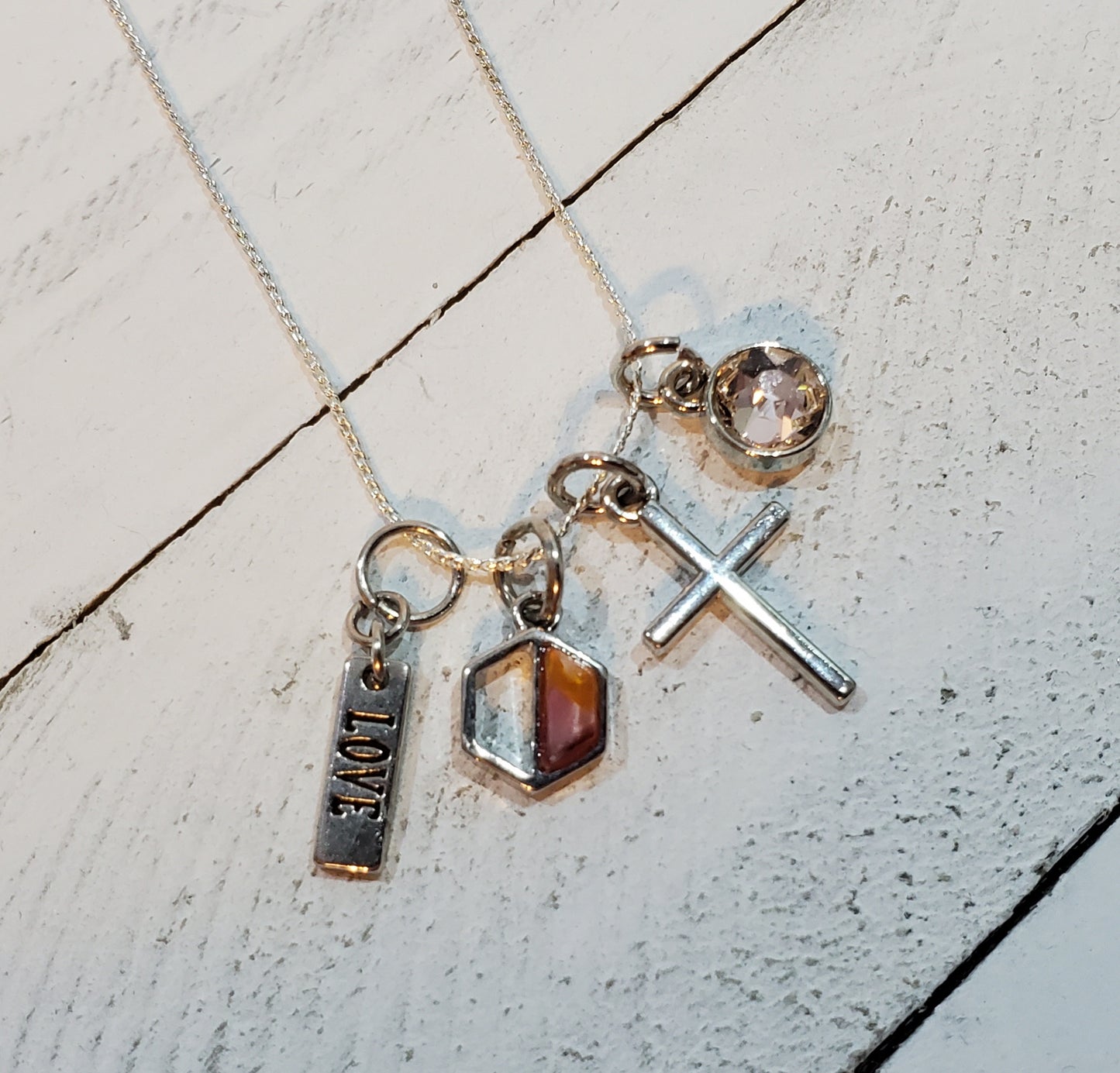 Encouraging Word Necklaces-Love