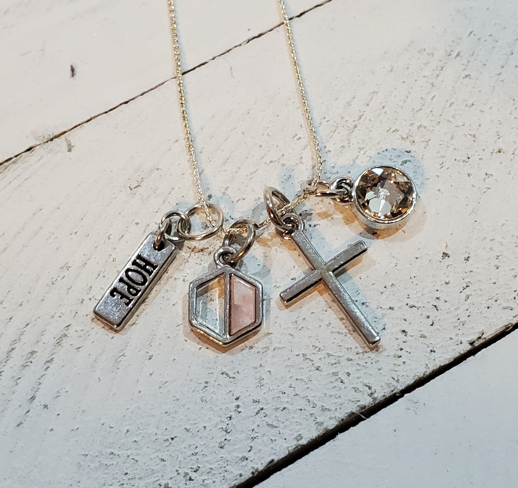 Encouraging Word Necklaces-Hope